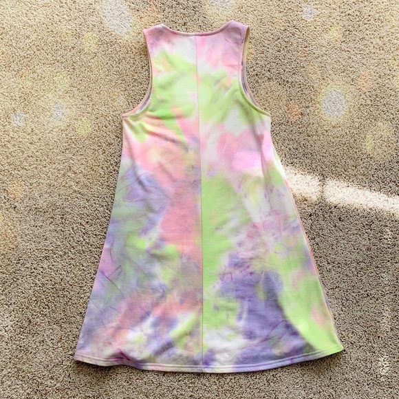 TOBI MILANI PINK TIE DYE SHIFT DRESS - Picture 3 of 6